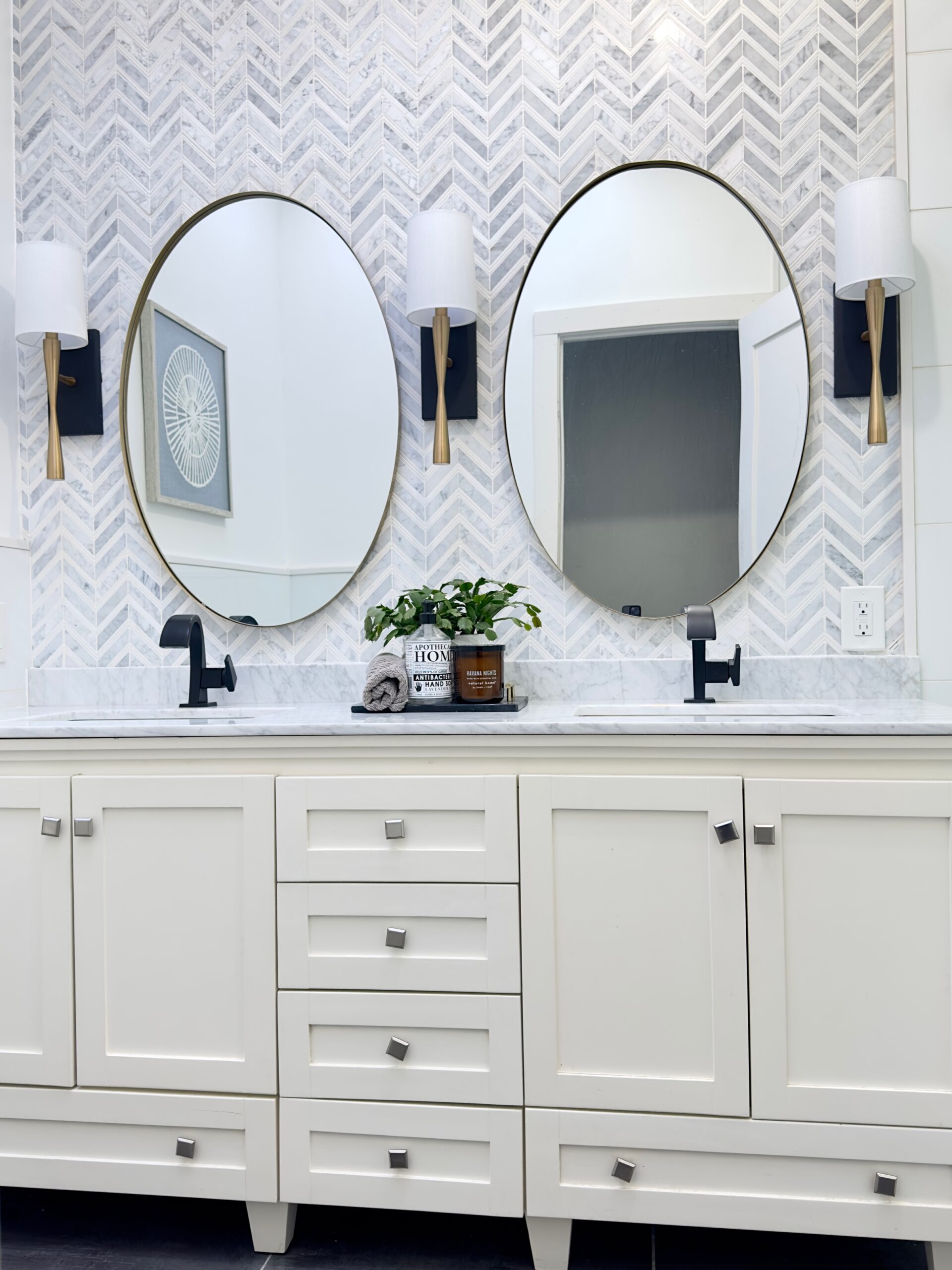 Modern classic bathroom remodel - Houzewize